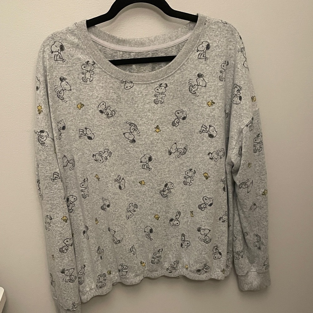 Peanuts snoopy sleepwear top